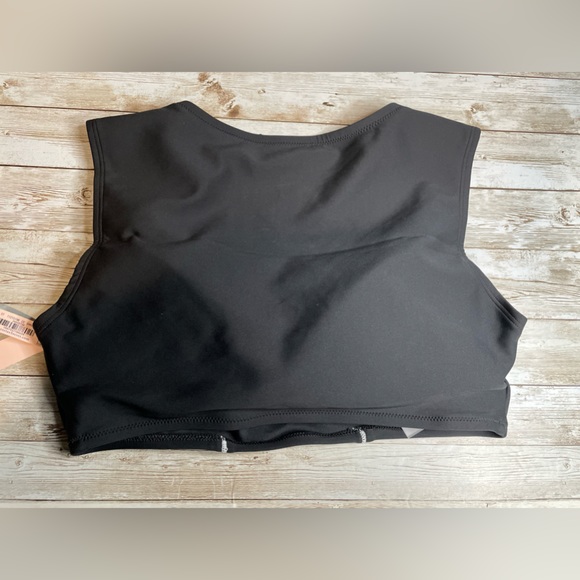 🆕 VICTORIA'S SECRET VS SWIM SEXY SPORT CROPPED TEE BIKINI TOP BACK LARGE - Picture 9 of 16